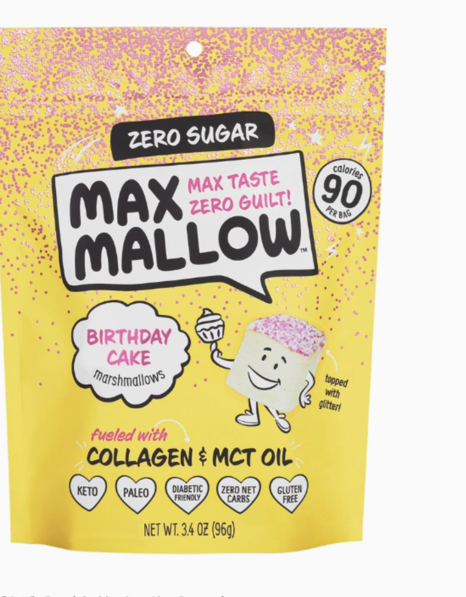 Max Mallow Birthday Funfetti 96g