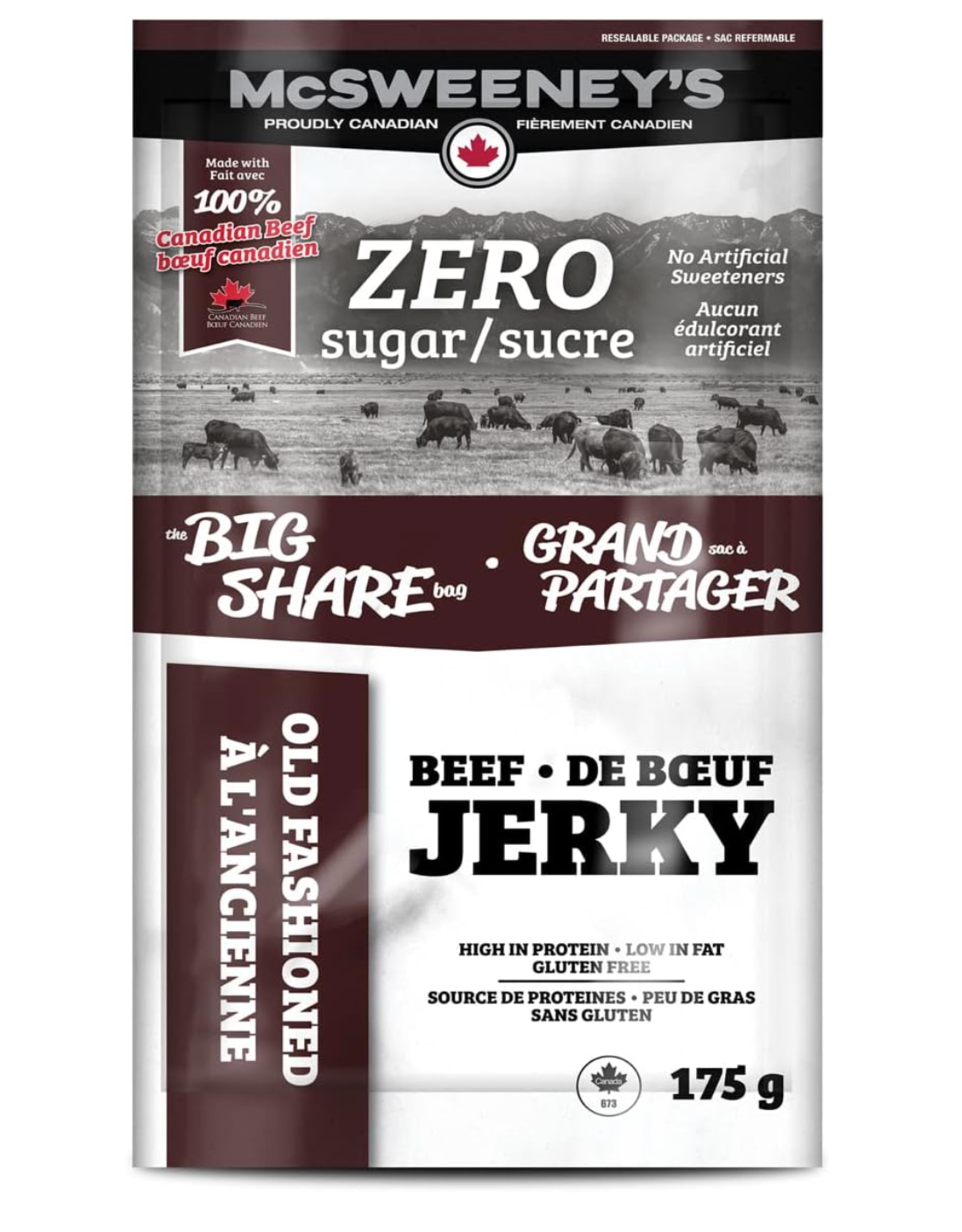 McSweeney Old Fashioned Beef Jerky