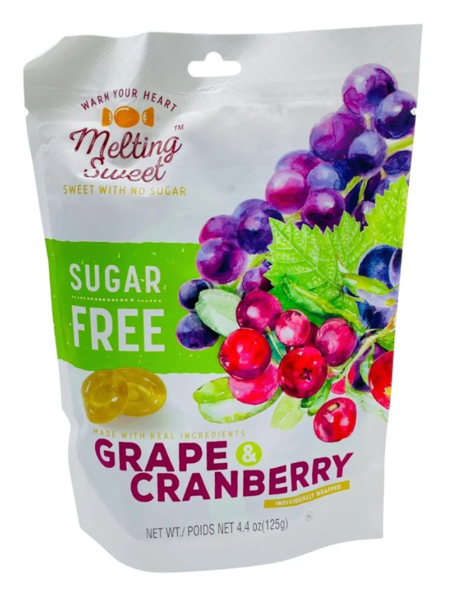 Melting Sweet Hard Candies - Grape Cranberry 125g