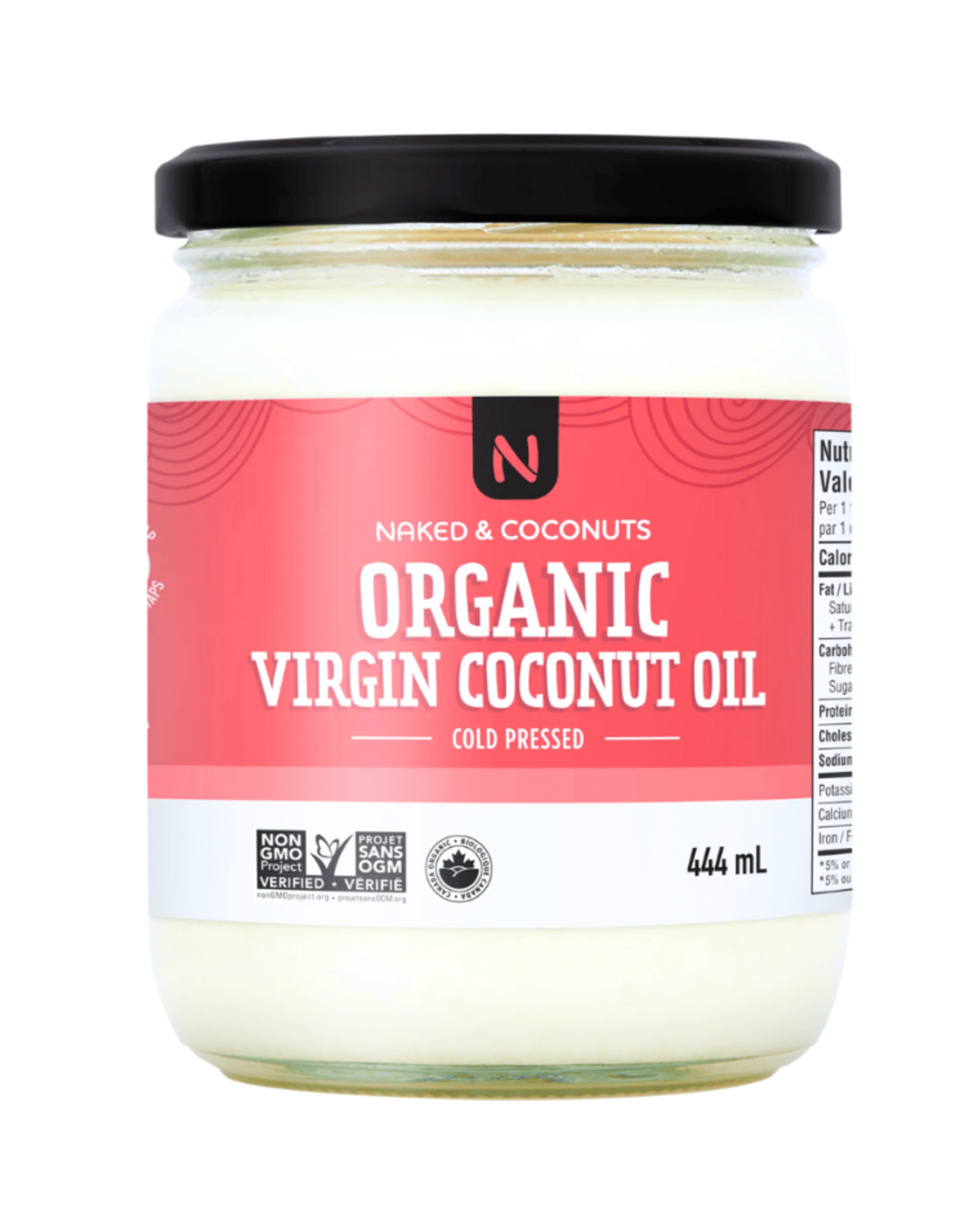 Naked Coconuts Virgin Coconut Oil 444ml