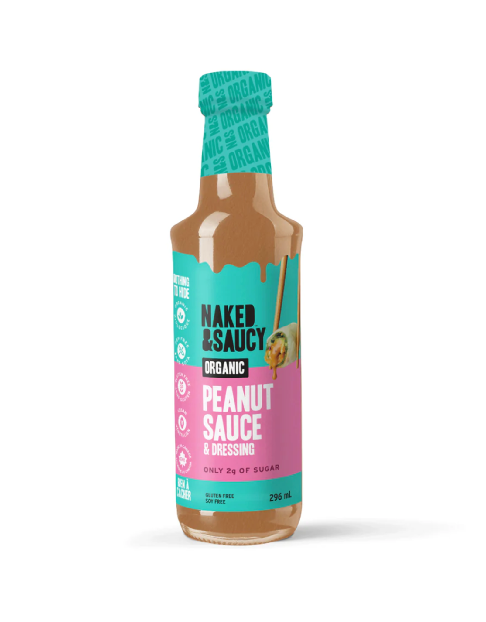 Naked Natural Peanut Sauce 296ml
