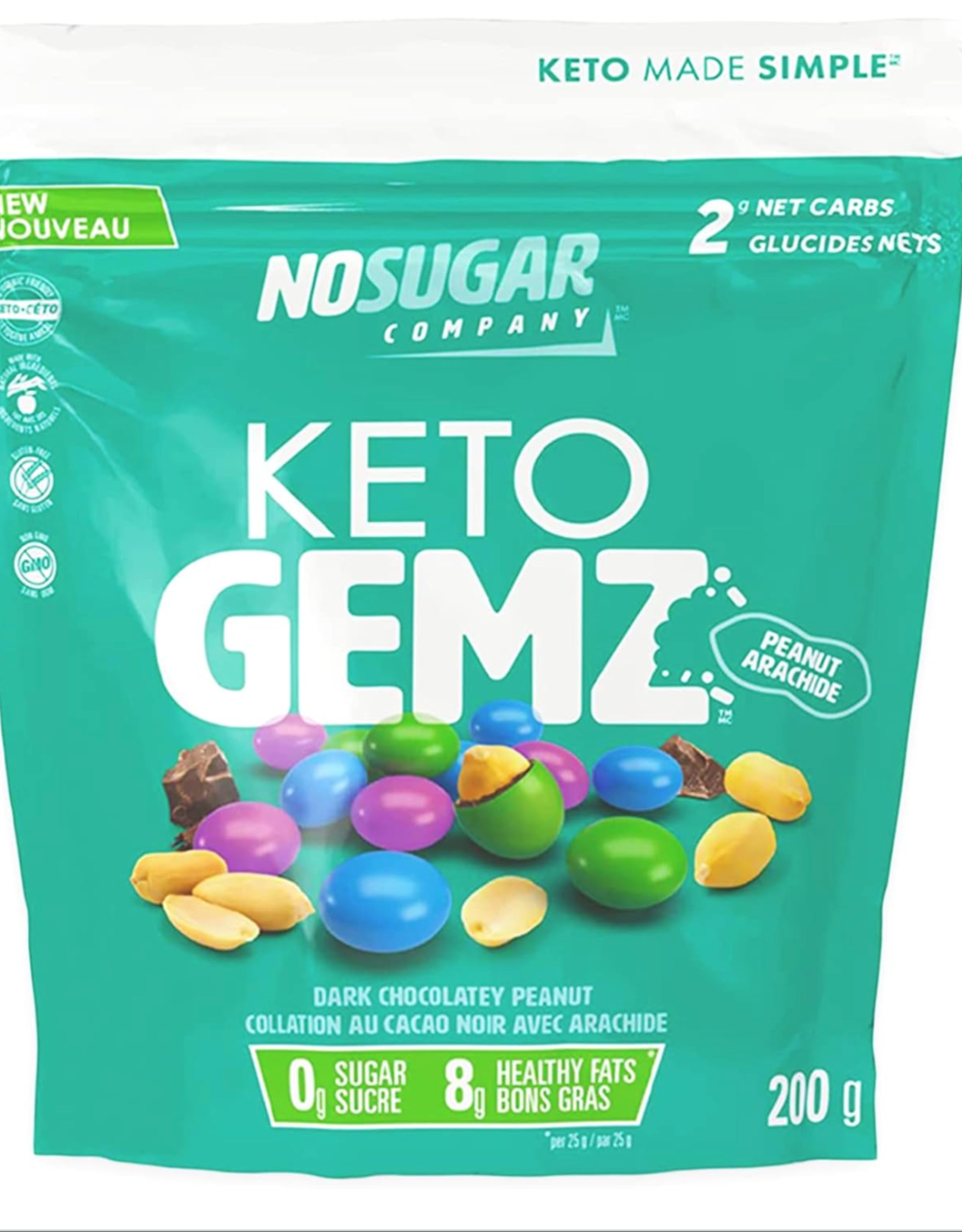 Vegan Pure No Sugar Company Keto Gemz