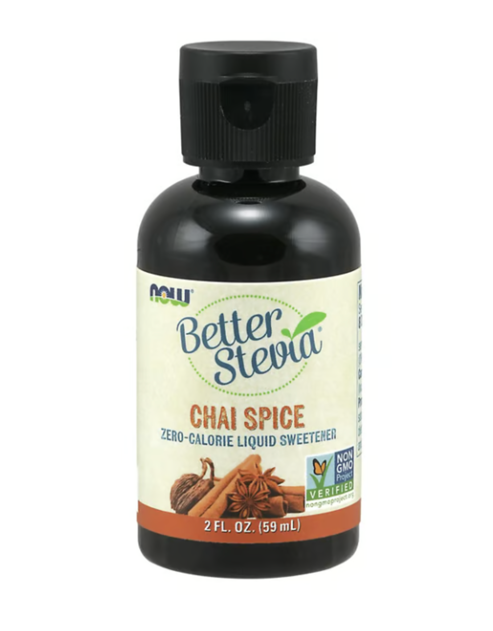 NOW Now Better Stevia Chai Spice 2oz