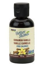NOW Now Better Stevia Cinnamon Vanilla 2oz