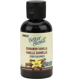 NOW Now Better Stevia Cinnamon Vanilla 2oz