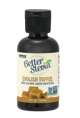 NOW Now Better Stevia English Toffee 2oz