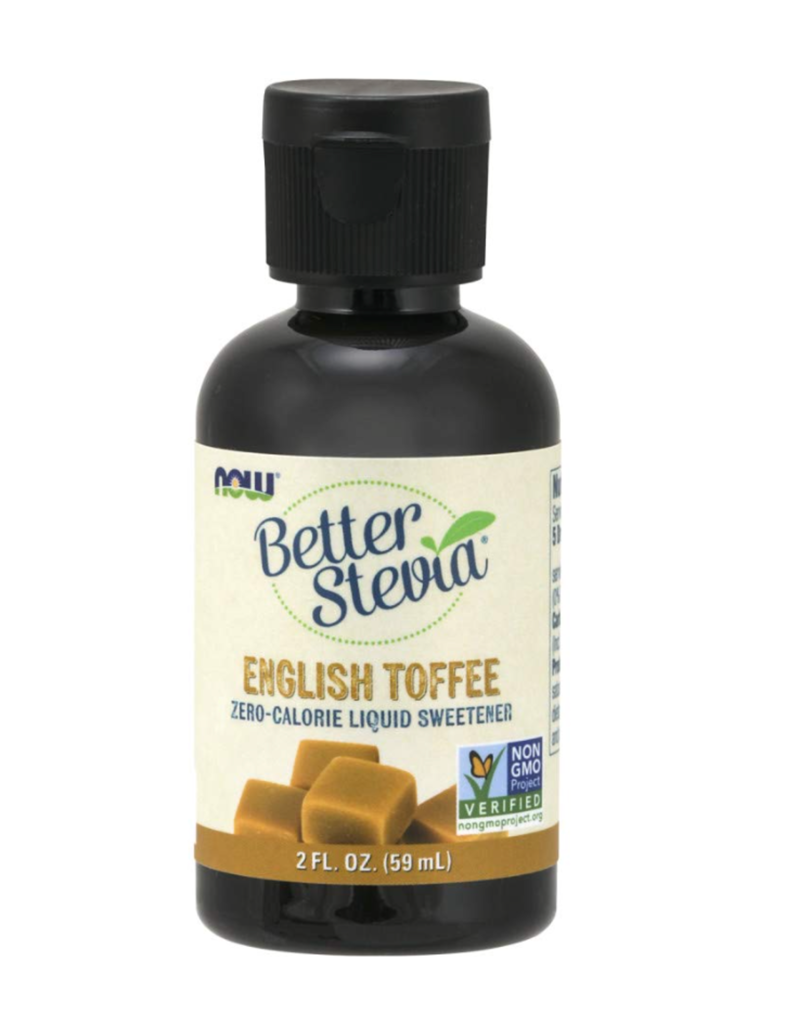 NOW Now Better Stevia English Toffee 2oz