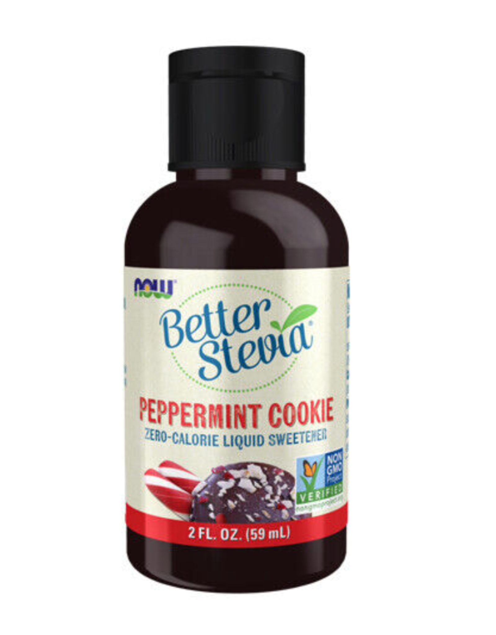 Now Better Stevia Peppermint Cookie 2oz
