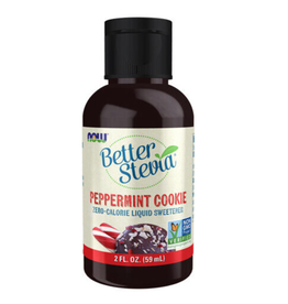 Now Better Stevia Peppermint Cookie 2oz
