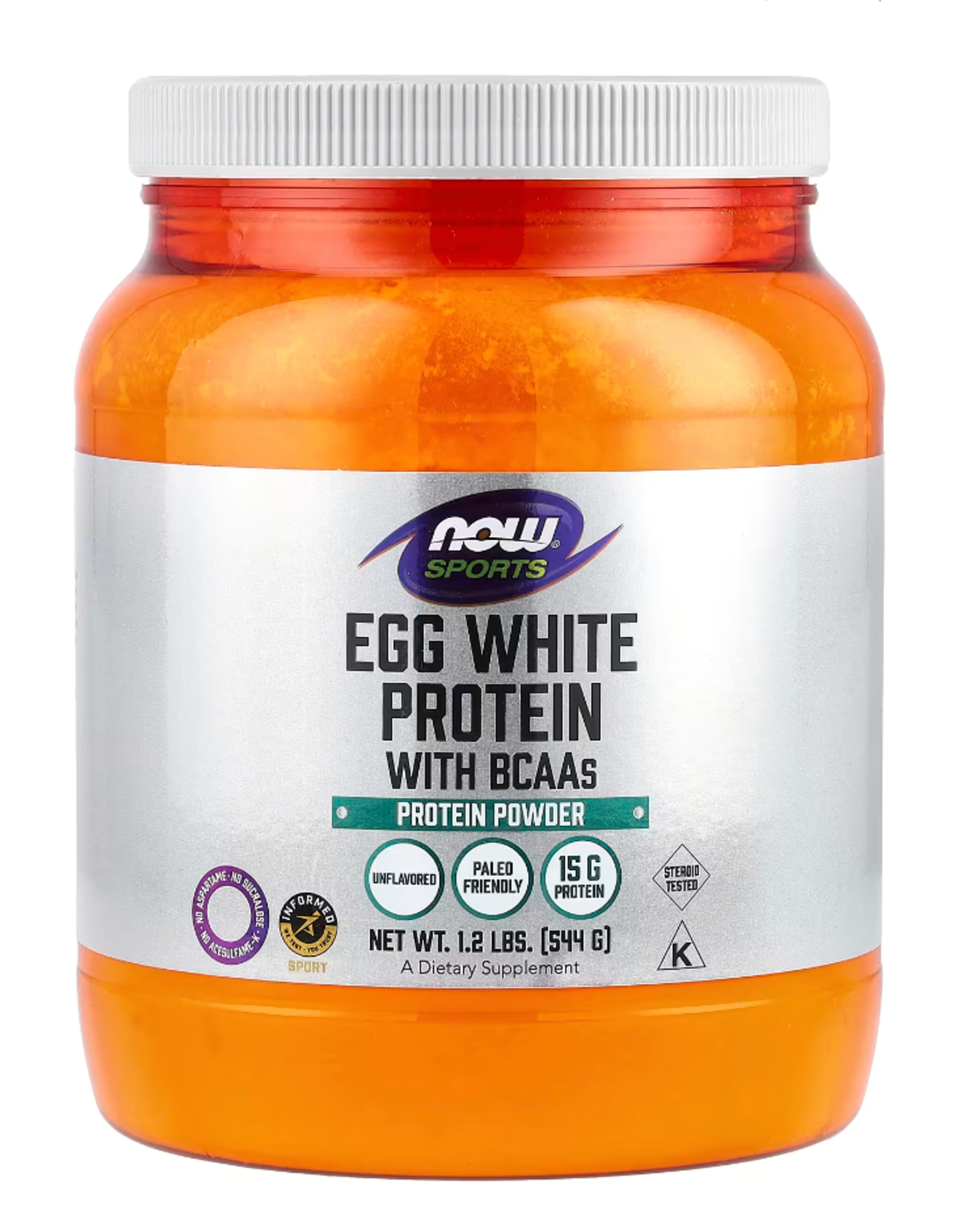 Now Egg White Protein Powder 1.2 lbs.