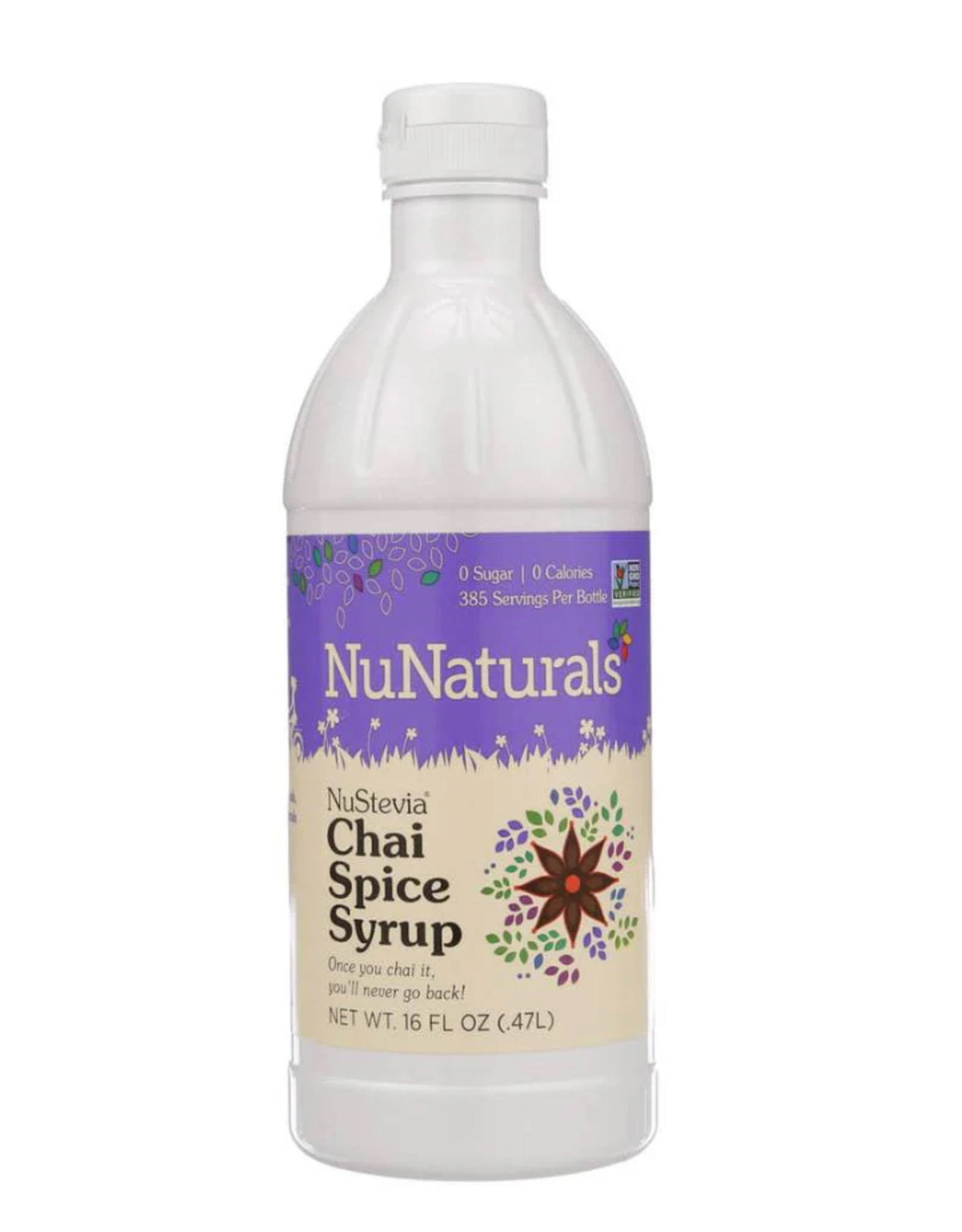 NuNaturals Syrup Chai Spice