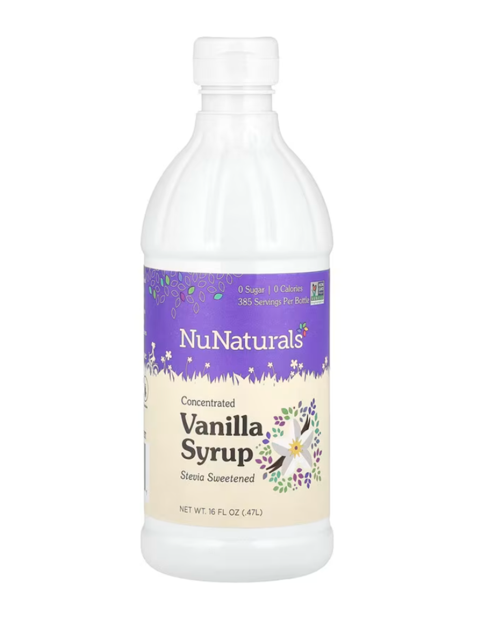 NuNaturals Syrup Vanilla
