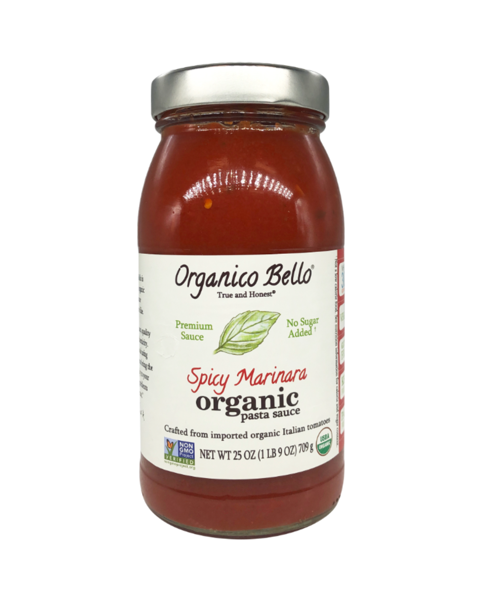 Organico Bello Spicy Marinara Pasta Sauce