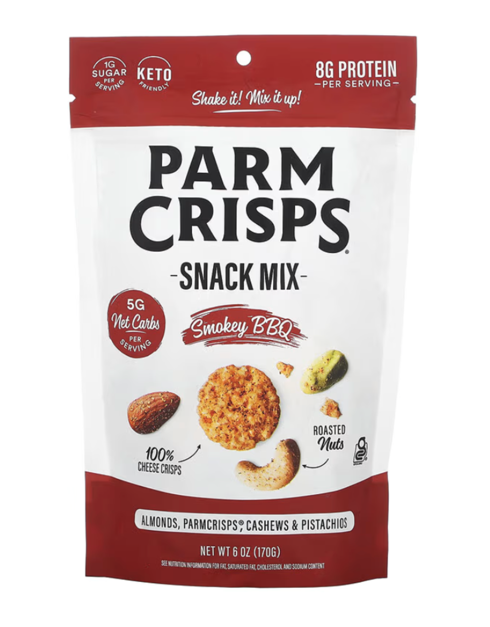 Parm Crisps Parm Crisps Snack Mix Smokey BBQ 170g
