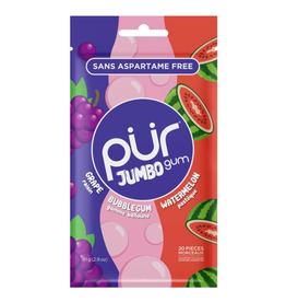 The PUR Comapny Pur Gum  XXL Grape, Bubblegum, Watermelon Bag