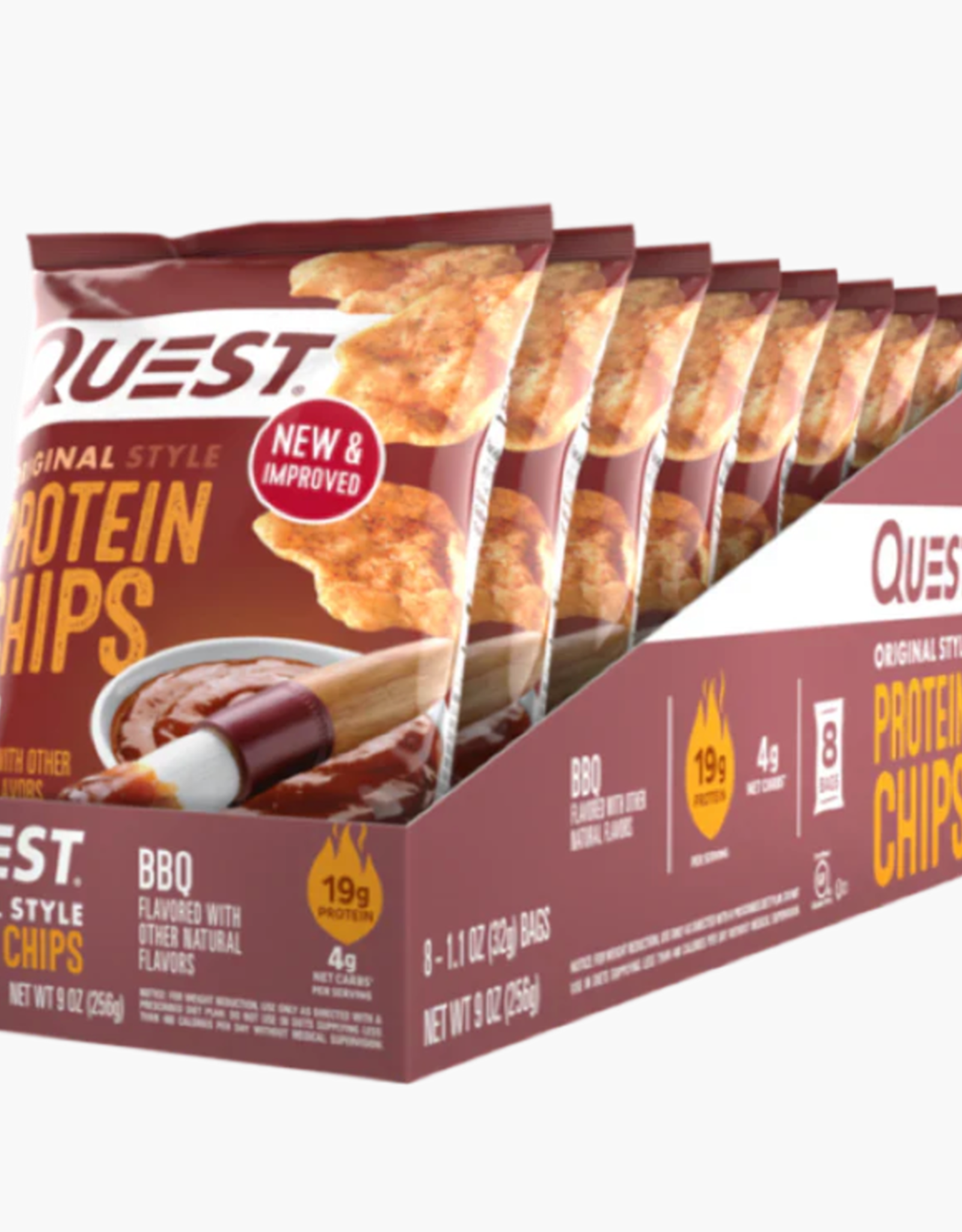 Quest Quest Chips BBQ CASE of 8