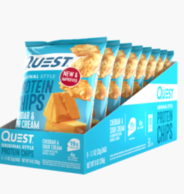 Quest Quest Chips Cheddar & Sour Cream CASE of 8