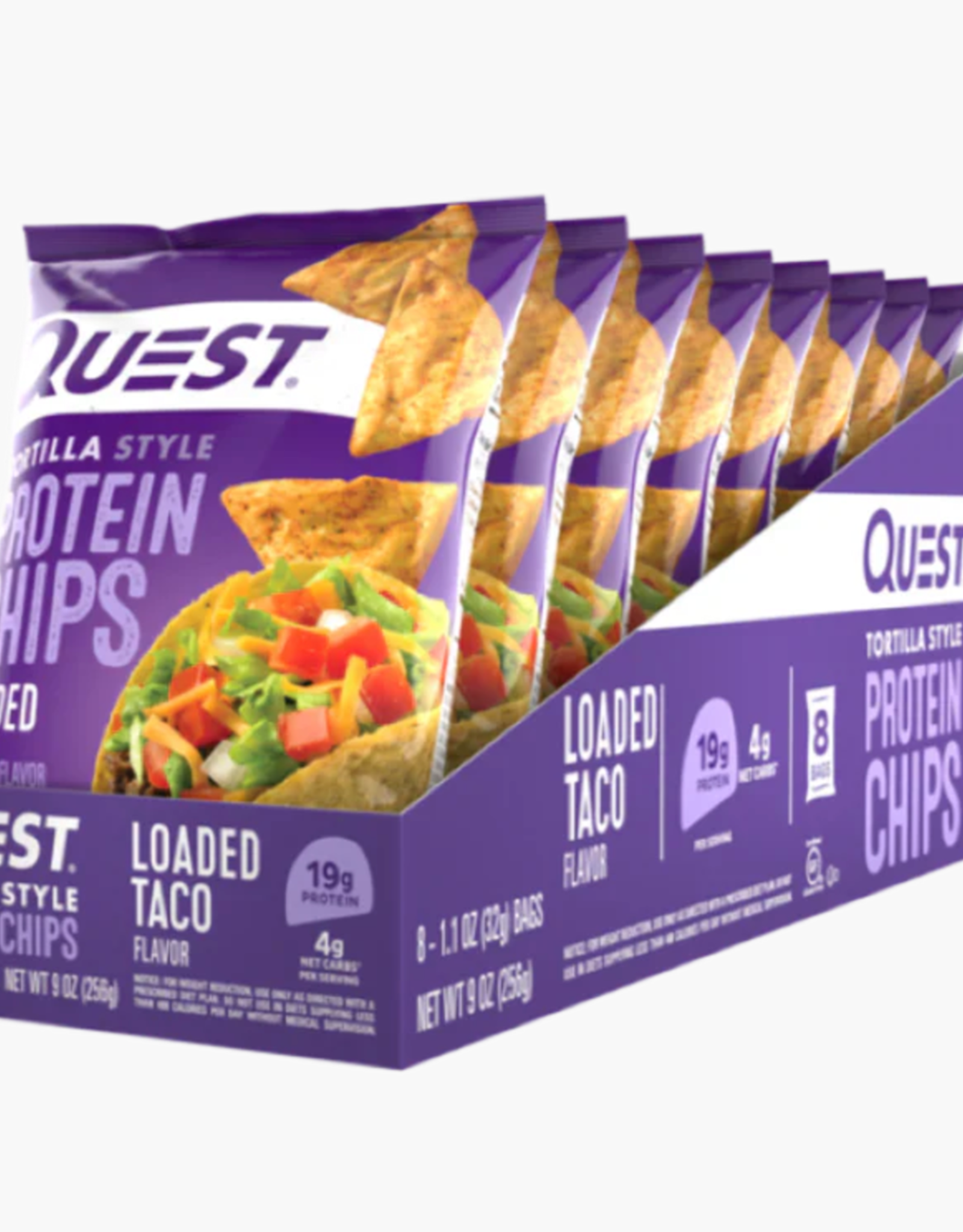 Quest Quest Chips Loaded Taco CASE of 8