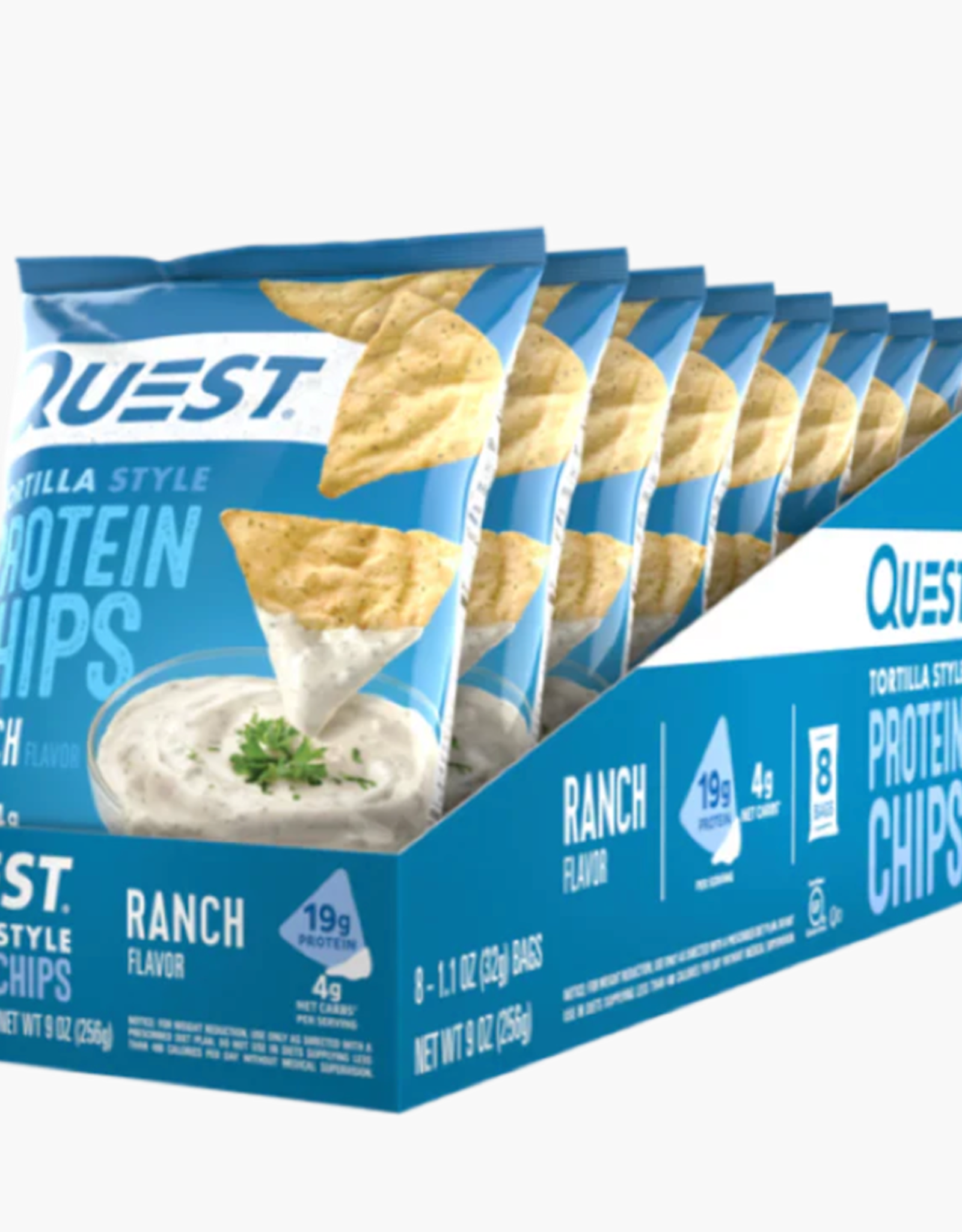 Quest Quest Chips Ranch Tortilla CASE of 8