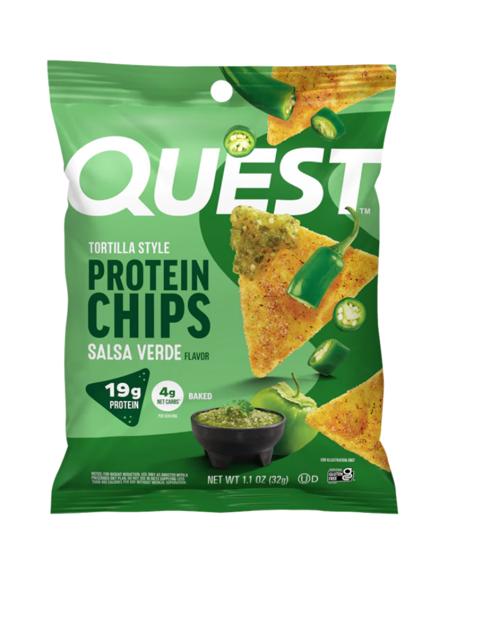 Quest Quest Chips Salsa Verde