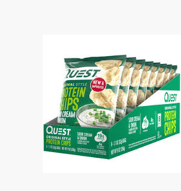 Quest Quest Chips Sour Cream & Onion CASE of 8