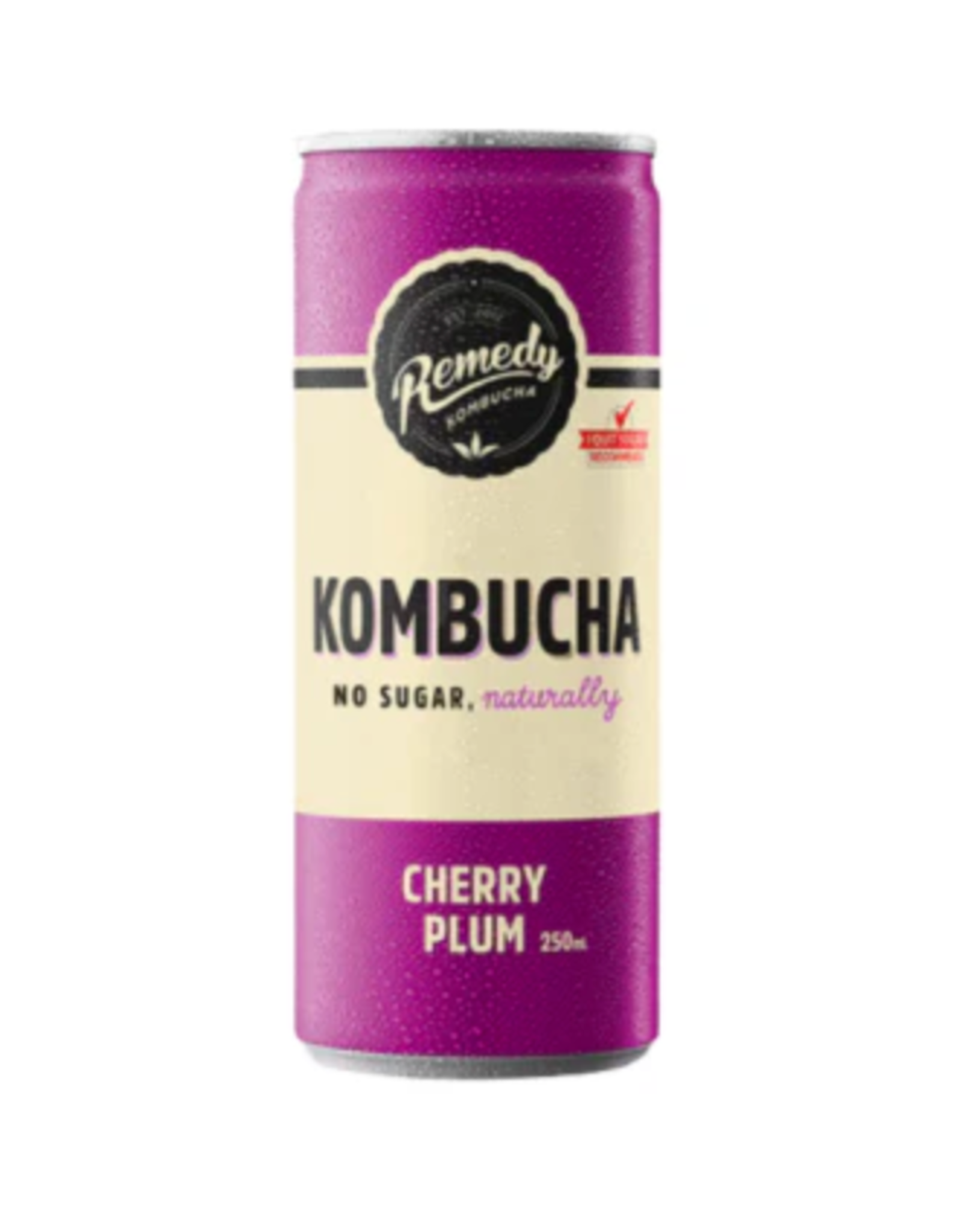 Remedy Kombucha Cherry Plum