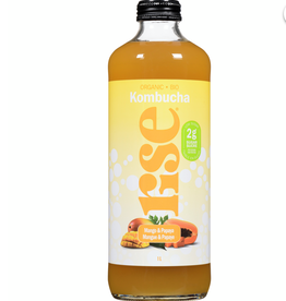 Rise Kombucha Mango and Papaya 1L