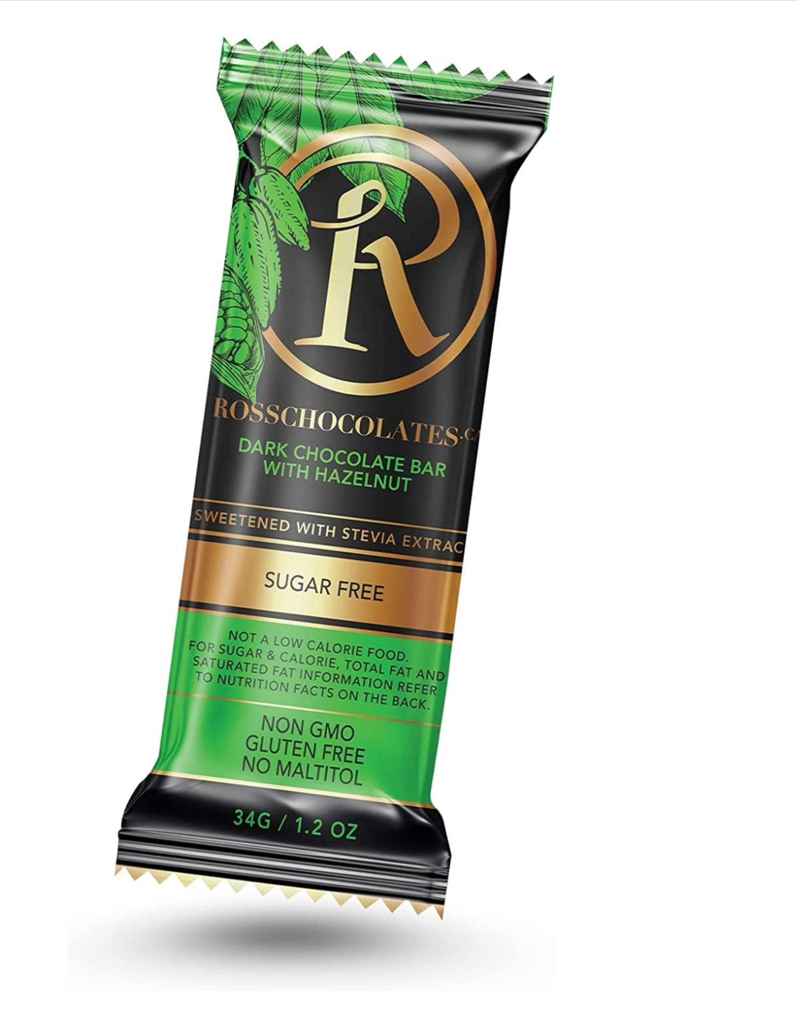 Ross Chocolates Ross Choc Bar Dark Hazelnut