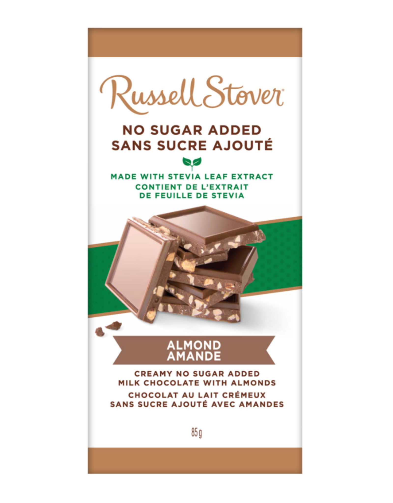 Russell Stover Russell Stover Bar Milk Choc Almond