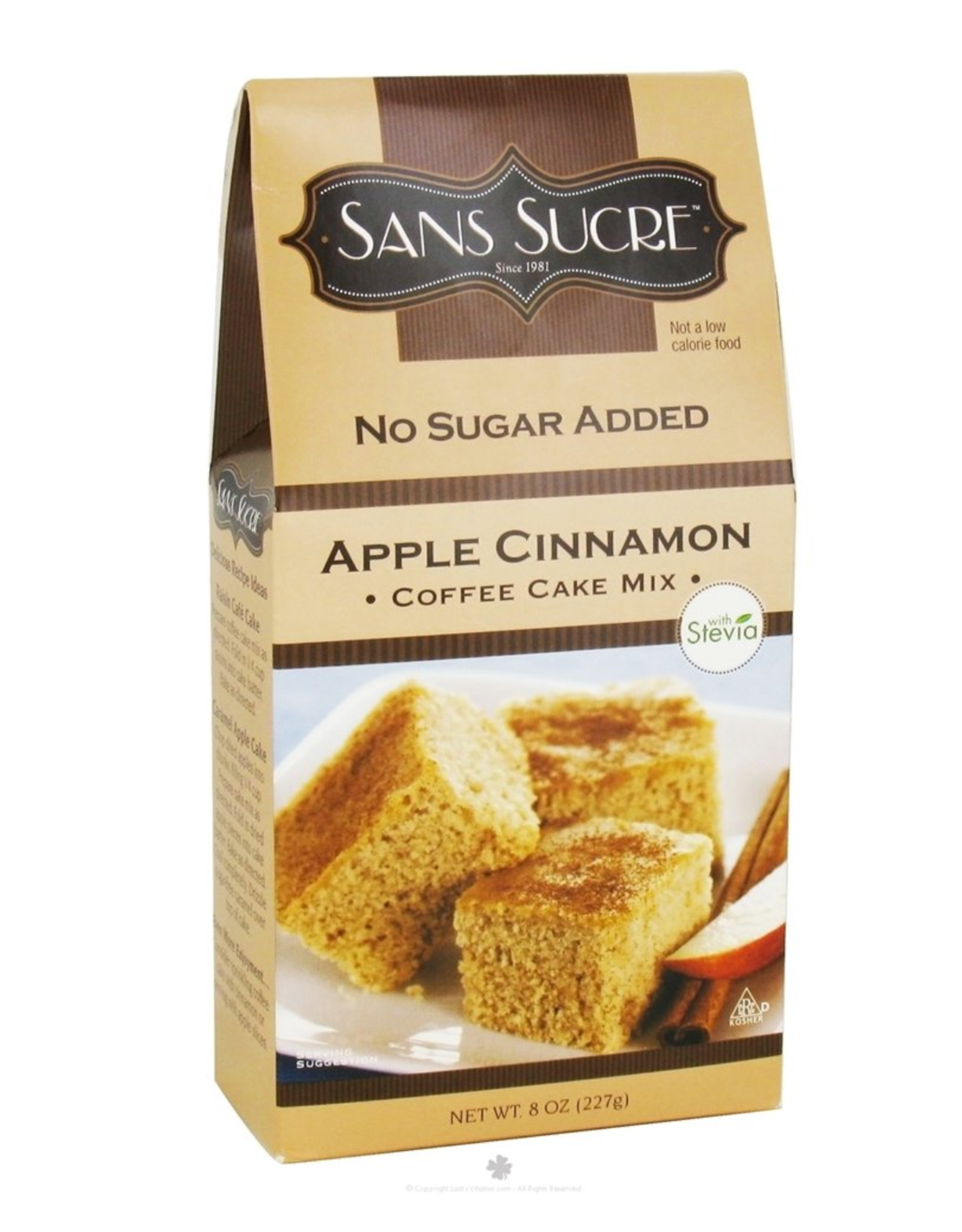 Sans Sucre Apple Cinn Coffee Cake Mix
