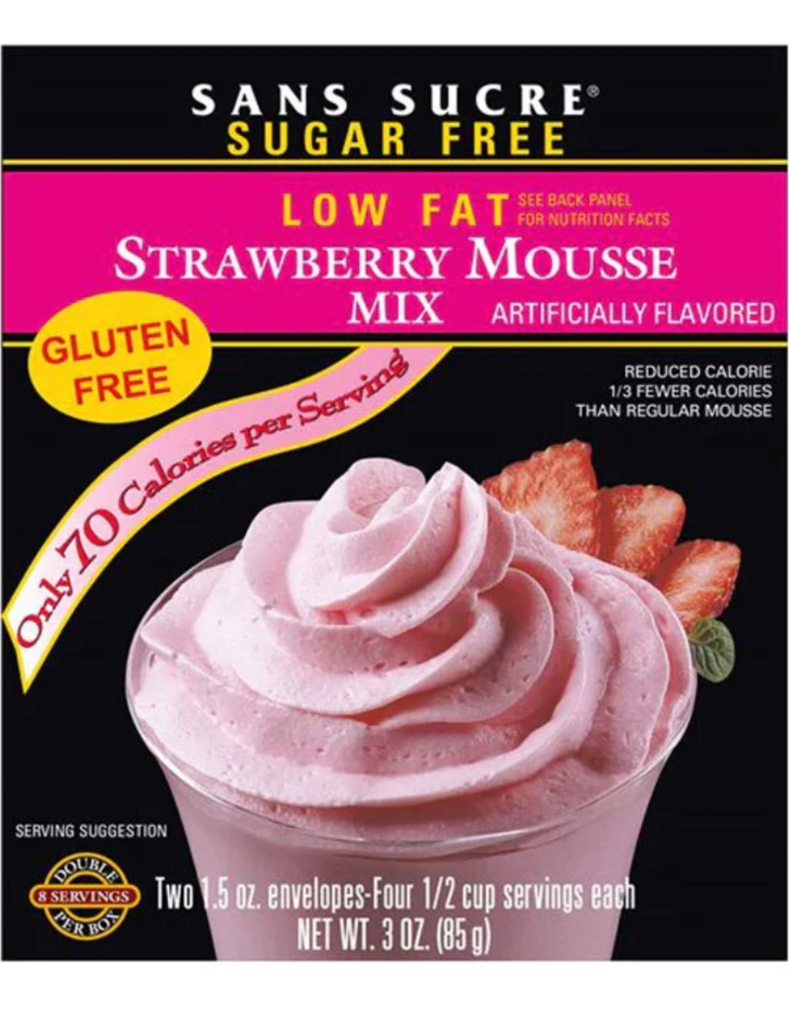 Sans Sucre Mousse Strawberry