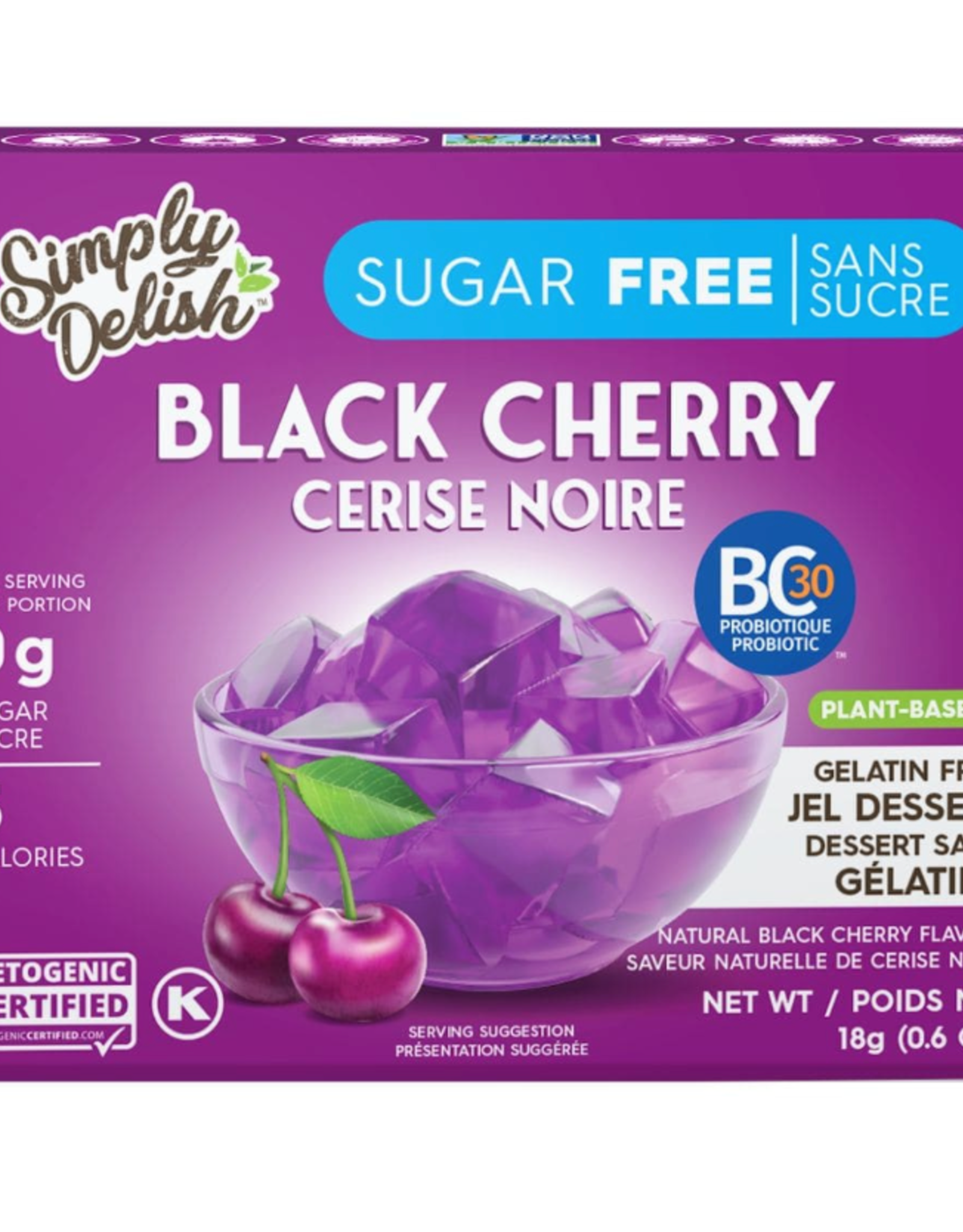 Simply Delish Simply Delish Jello Black Cherry