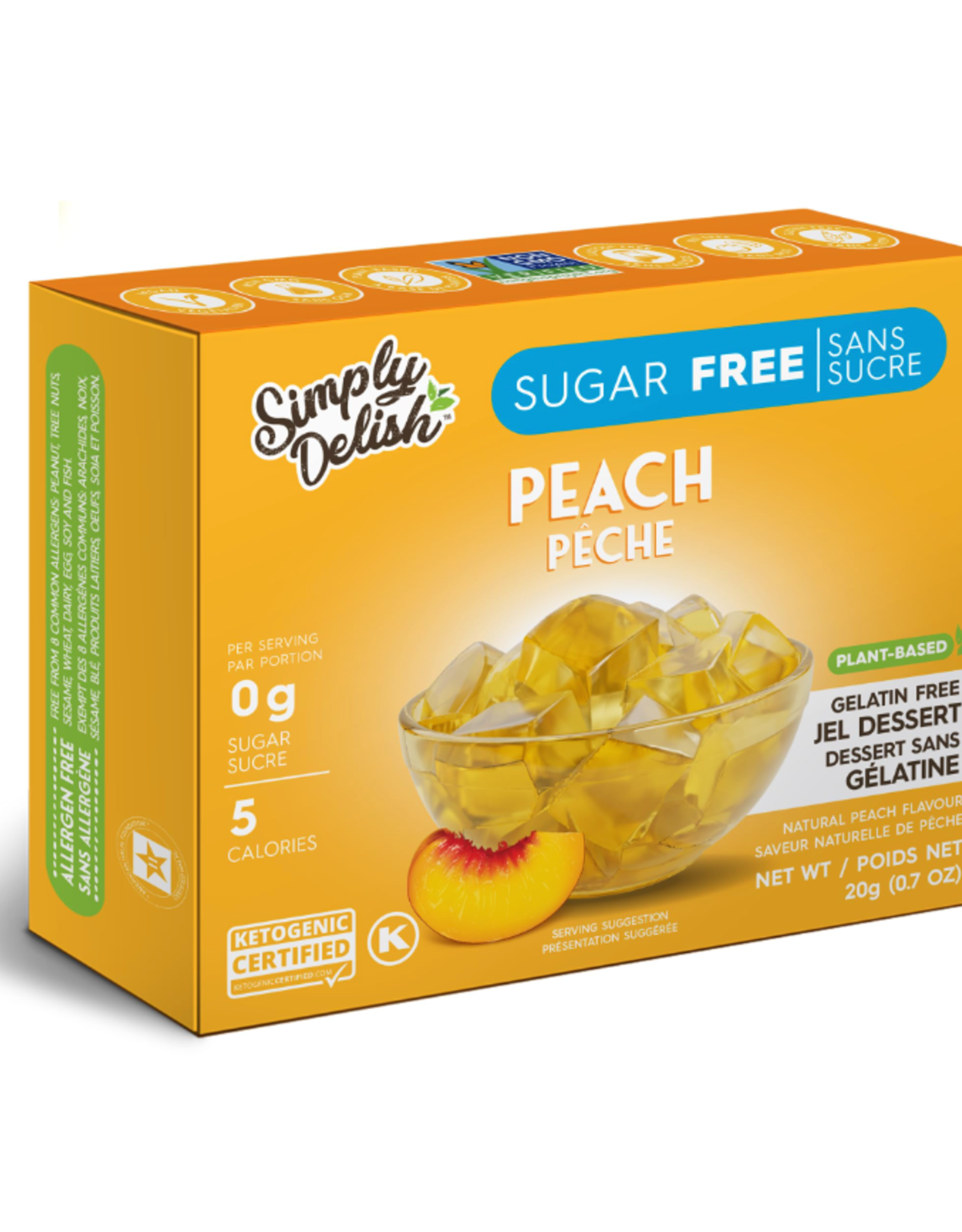 Simply Delish Simply Delish Jello Peach