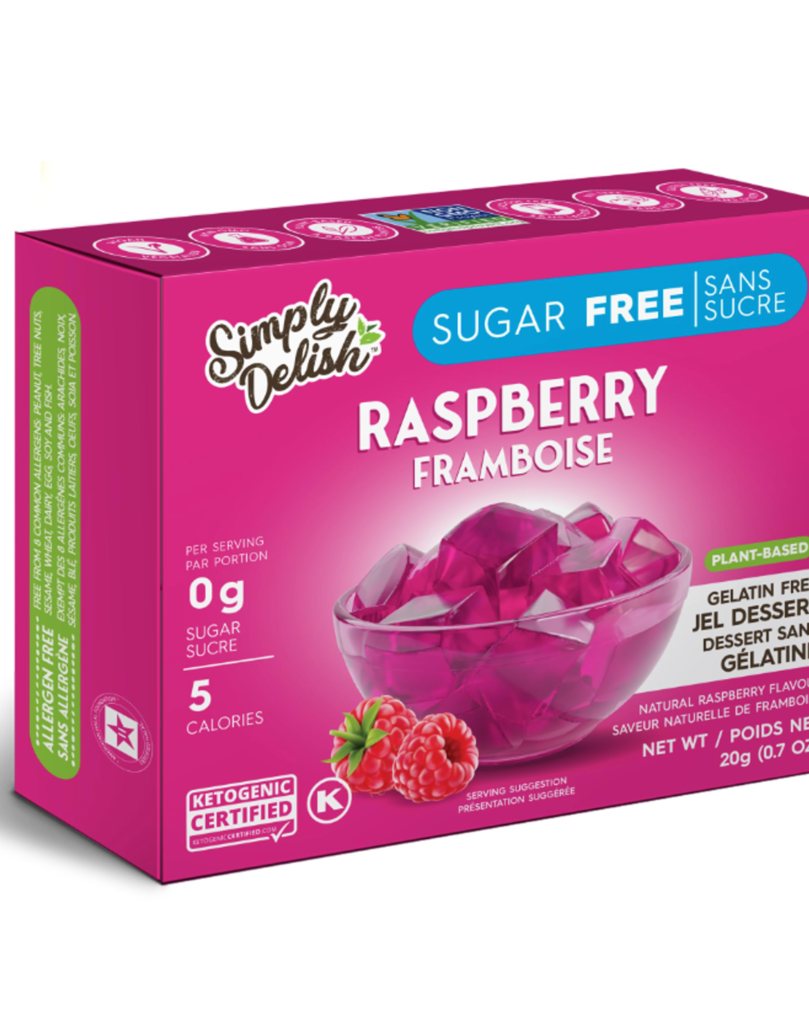 Simply Delish Simply Delish Jello Raspberry