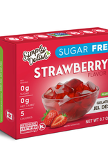 Simply Delish Simply Delish Jello Strawberry