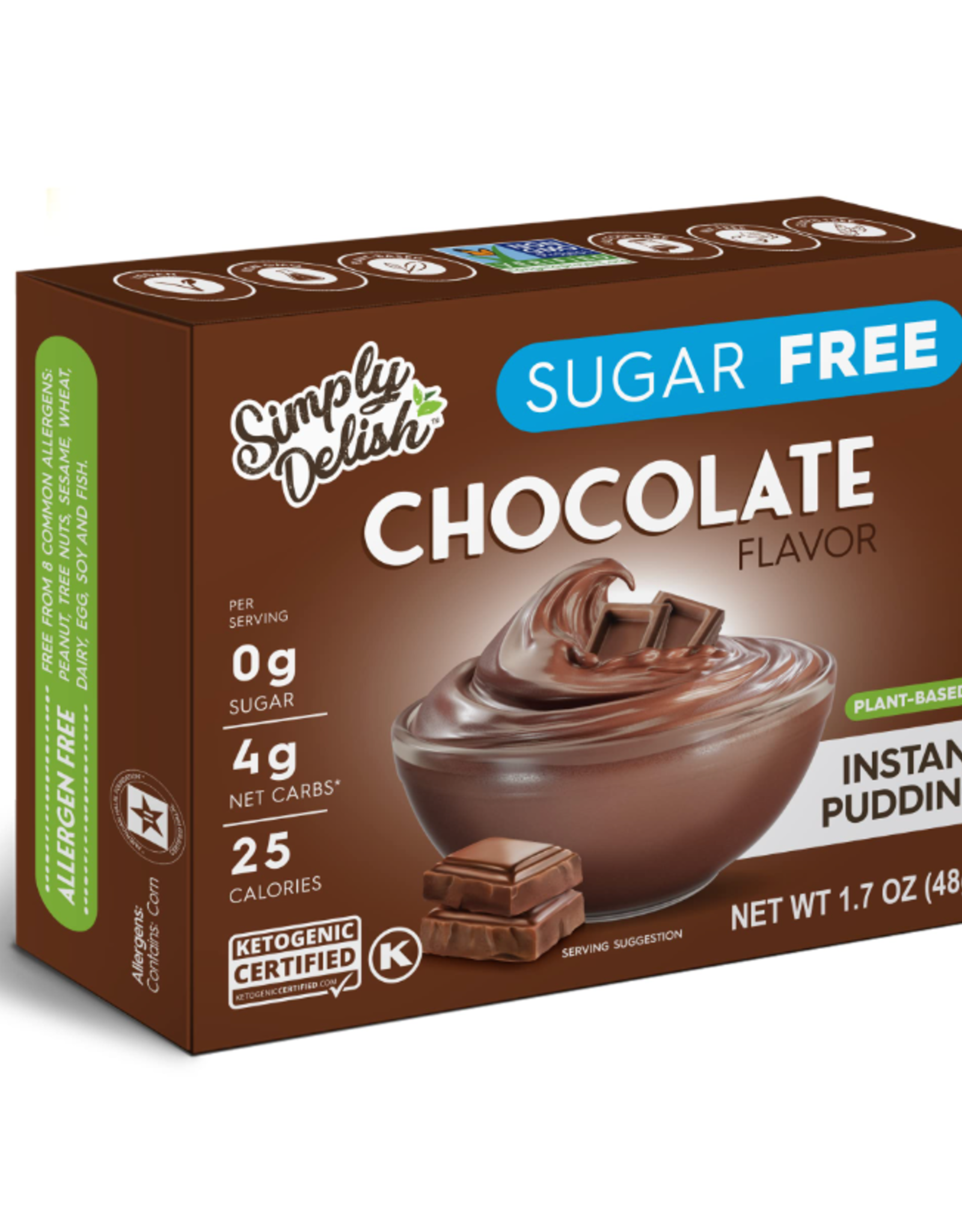 Simply Delish Simply Delish Pudding Chocolate