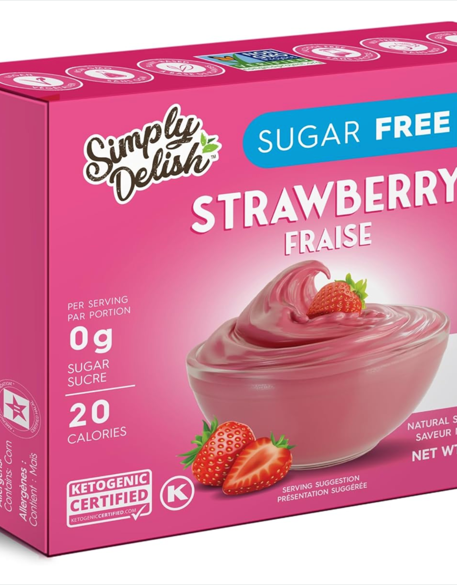 Simply Delish Simply Delish Pudding Strawberry