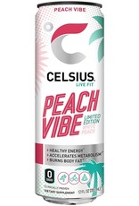 Celsius Peach Vibe Energy Drink