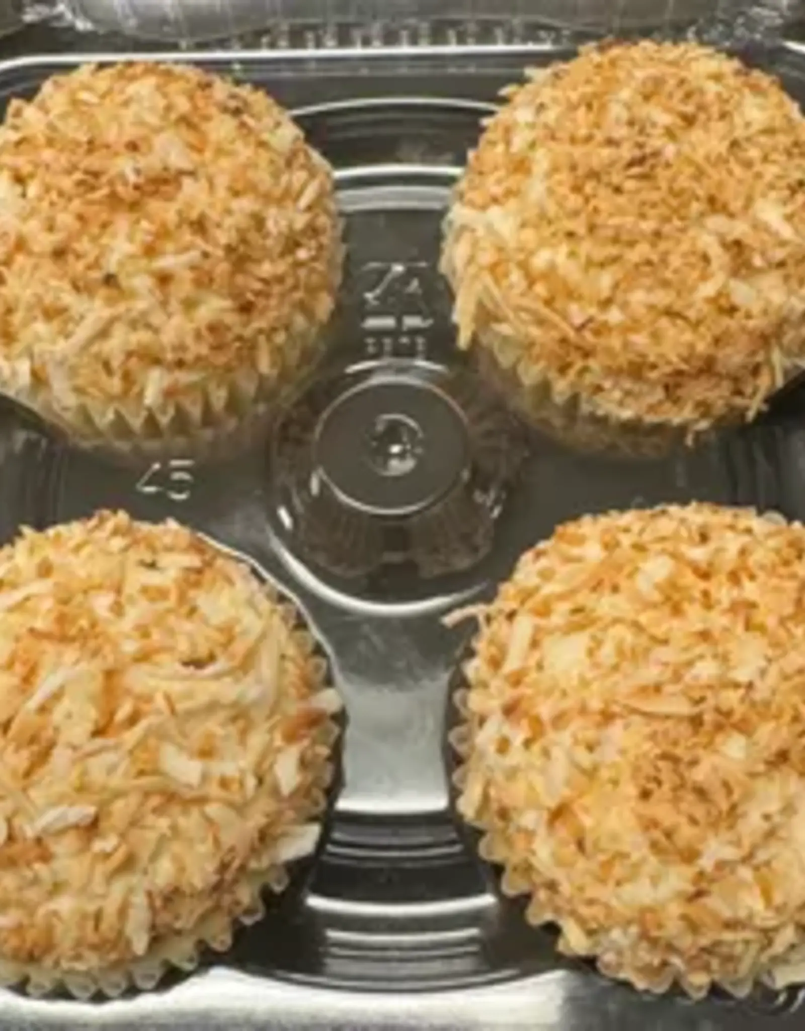 Leila Cupcakes Coconut Raspberry 4pk
