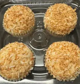 Leila Cupcakes Coconut Raspberry 4pk