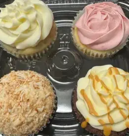 Leila Cupcakes Variety Pack 4pk