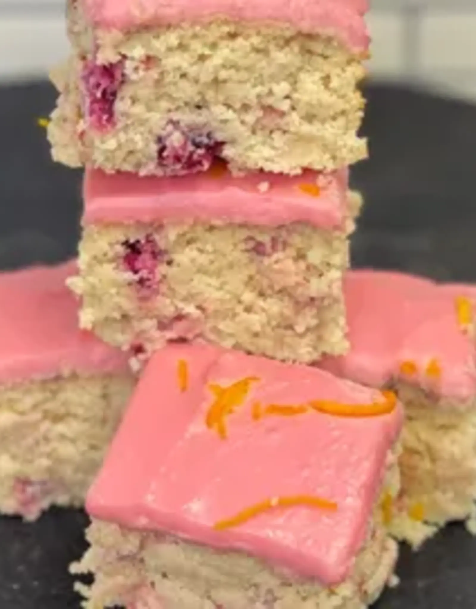 Leila Squares Cranberry Orange(Dairy FREE) 6pk