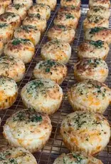 Leila Biscuits Cheddar Garlic 6pk