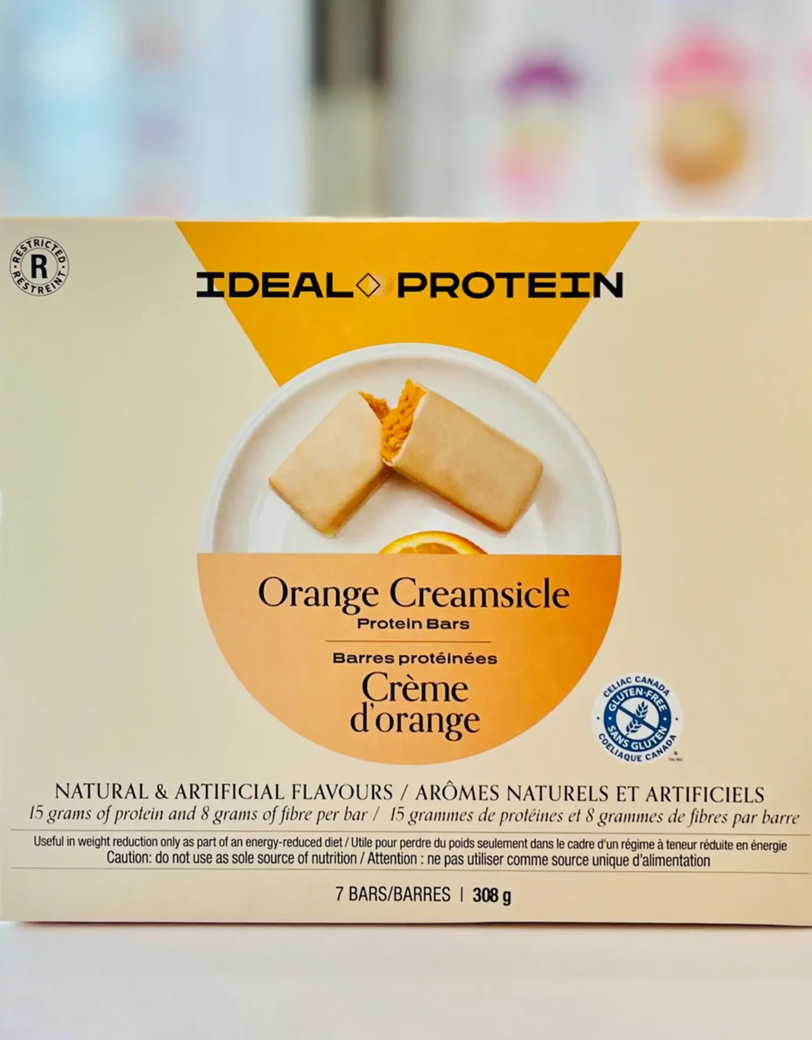 Ideal Protein Orange Creamsicle Bar 7pk