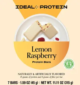 Ideal Protein Lemon Raspberry Bar 7pk