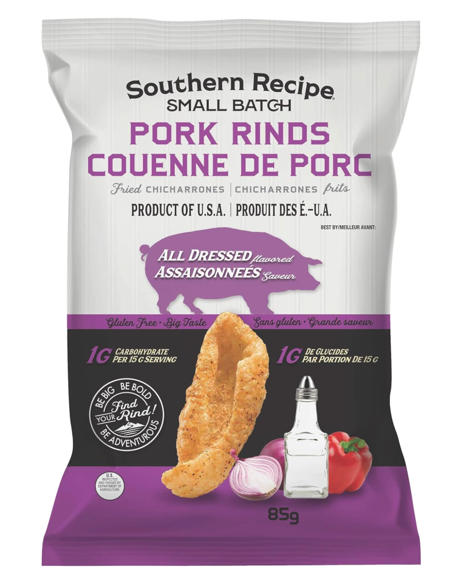 Southern Recipe Pork Rinds All Dressed