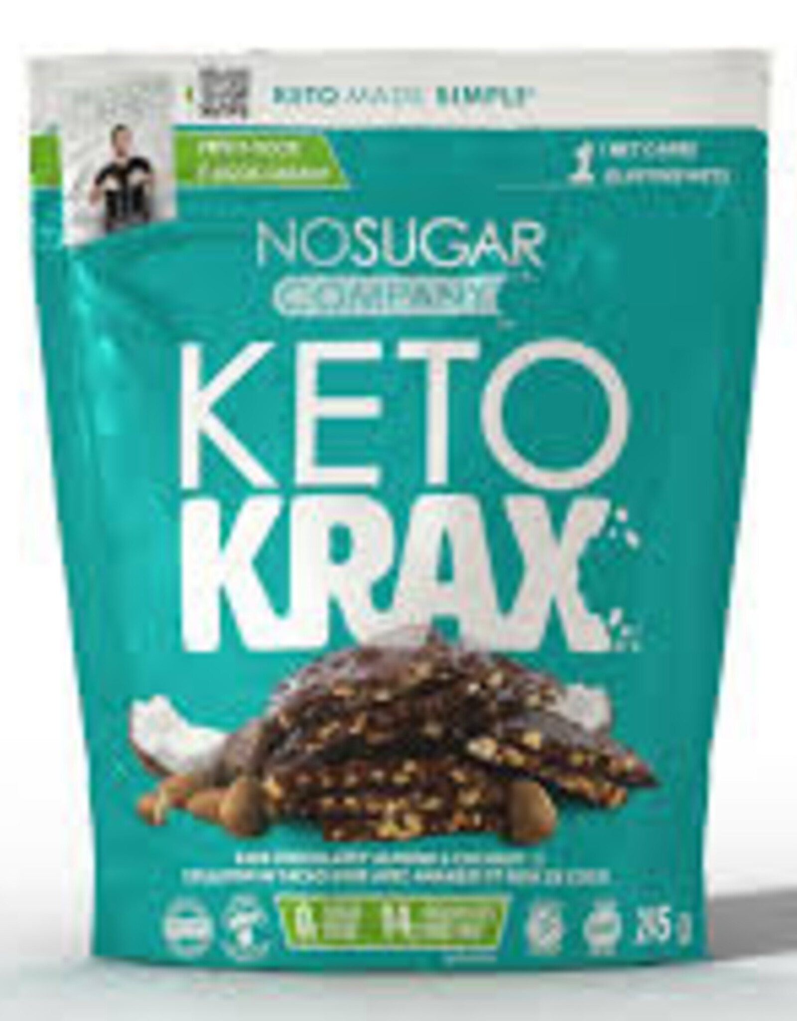 Vegan Pure Vegan Pure Keto Krax Almond & Coconut 245g