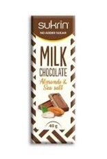 Sukrin Milk Choc Almonds & Sea Salt