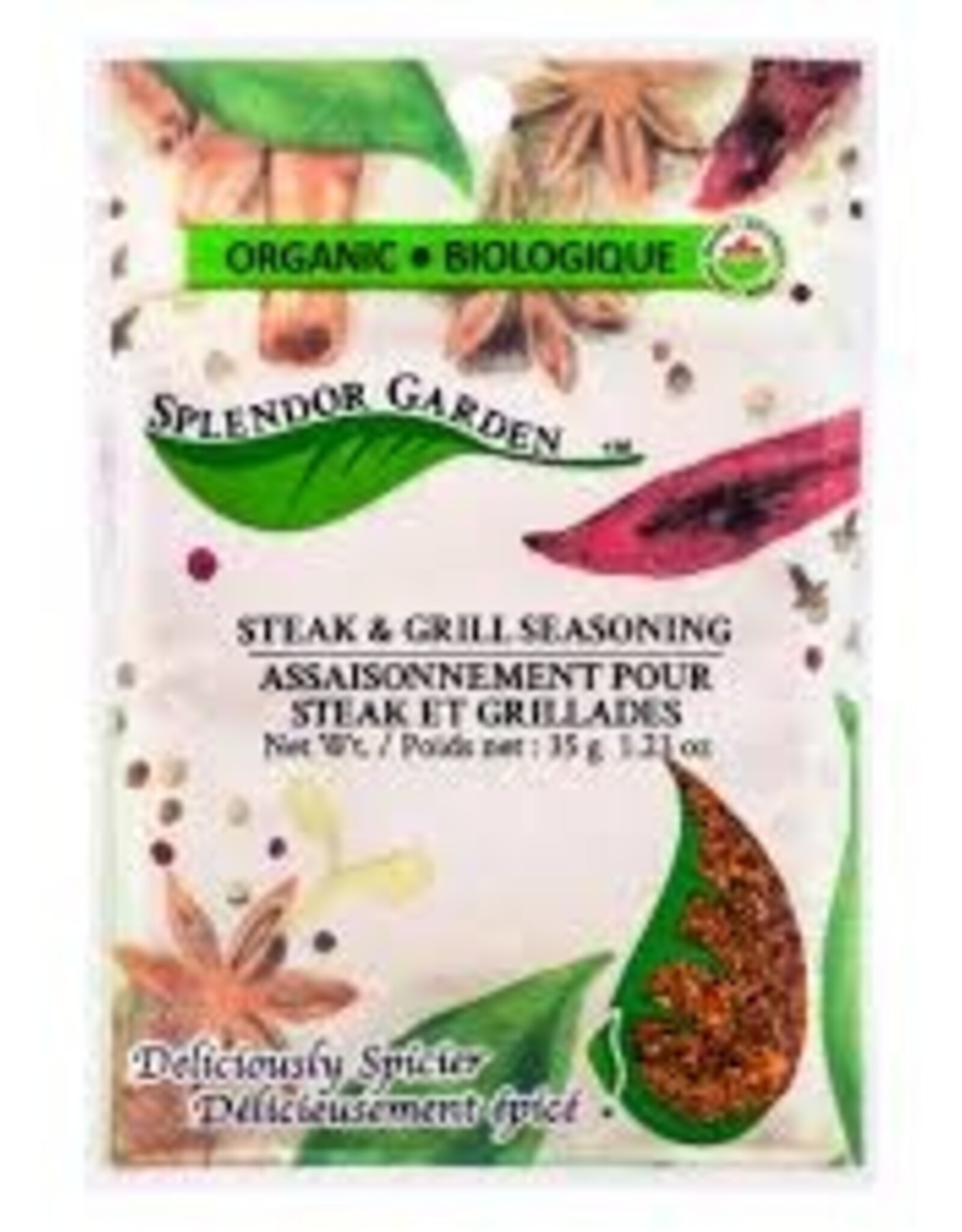 Splendor Garden Organic Steak & Grill Seasoning
