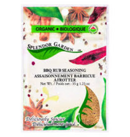 Splendor Garden Organic BBQ Rub Seasoning
